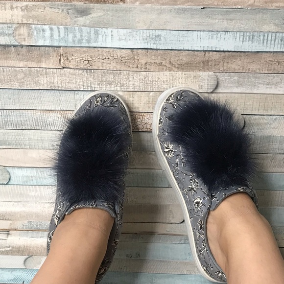 Sam Edelman Shoes - Sam Edelman Leya slip on sneakers leaf fur